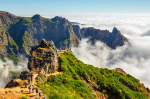 Pico-do-Areeiro-summit-in-central-Madeira,-Portugal, Tour Azores Travel