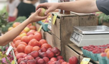 apples, farmers market, business